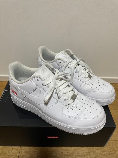 Supreme × Nike Air Force 1 Low "White"