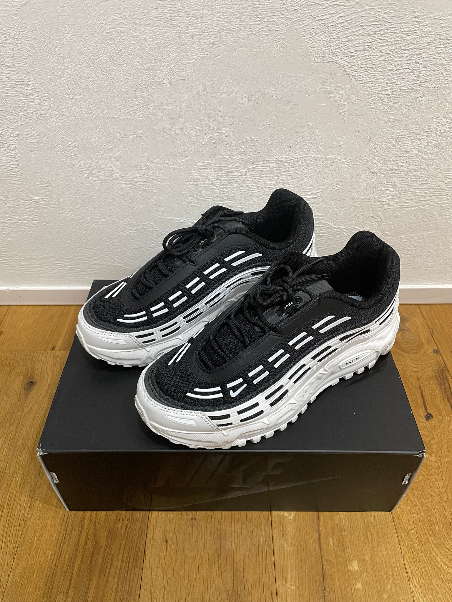 COMME des GARCONS HOMME PLUS × Nike Air Max TL 2.5 "Black/White"