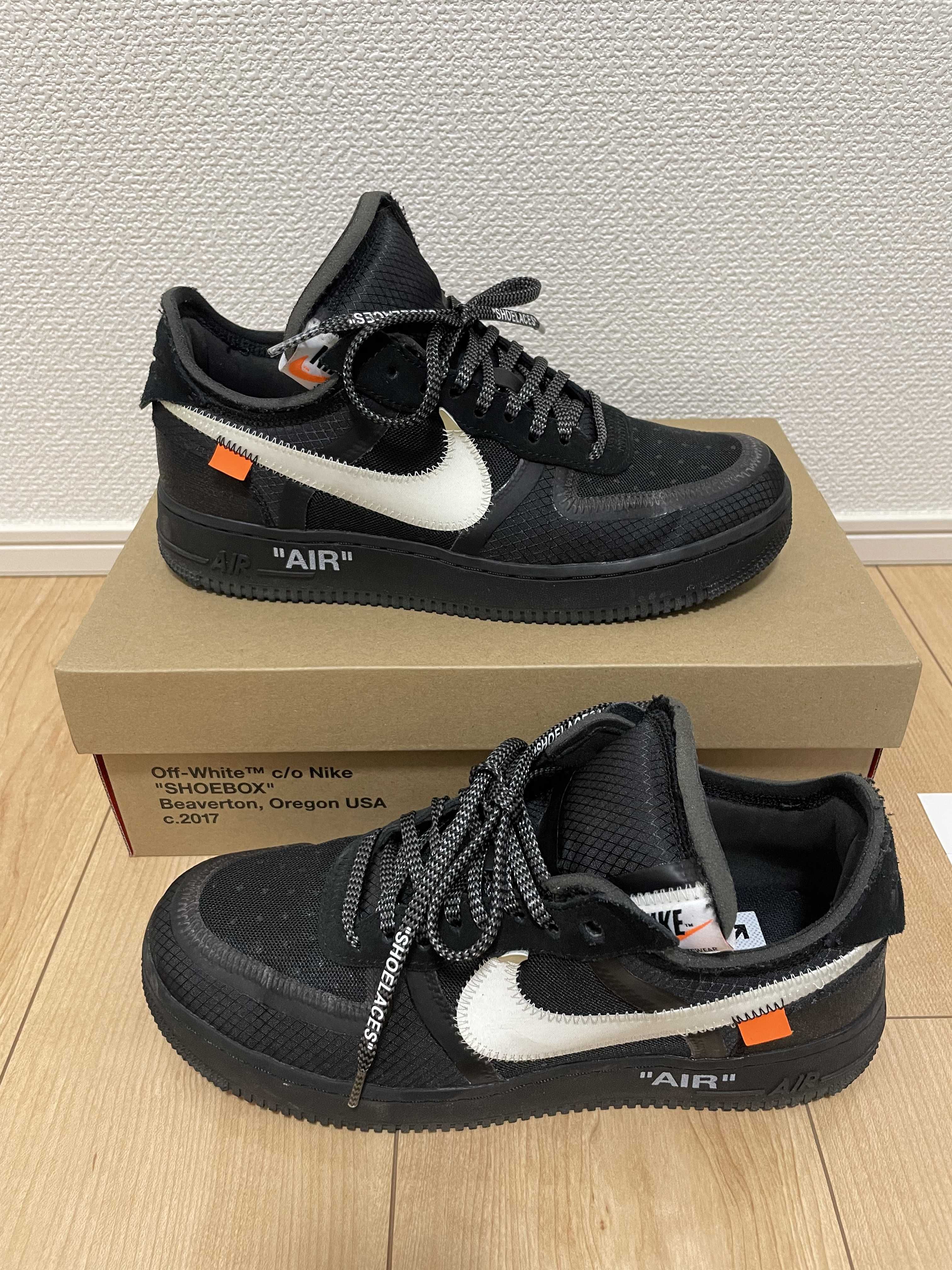 Off-White × Nike Air Force 1 Low "Black"