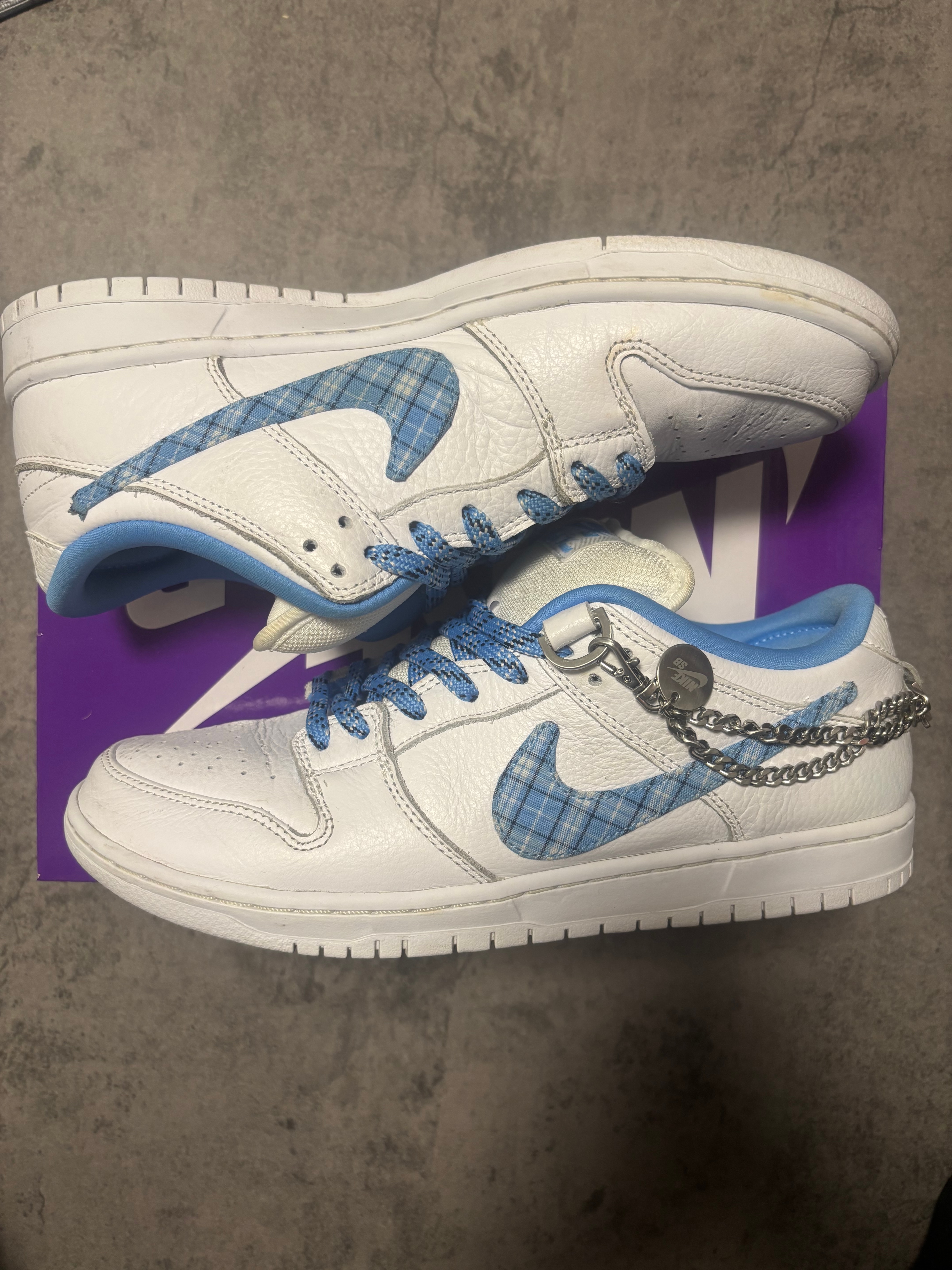 Nicole Hause × Nike SB Dunk Low Pro "Victory of The People/University Blue"