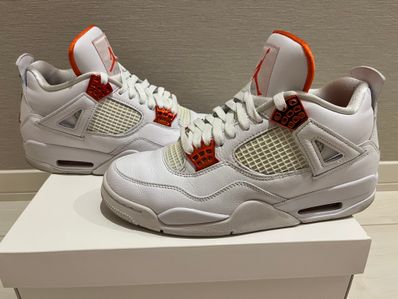 Nike Air Jordan 4 Retro "White/Team Orange"