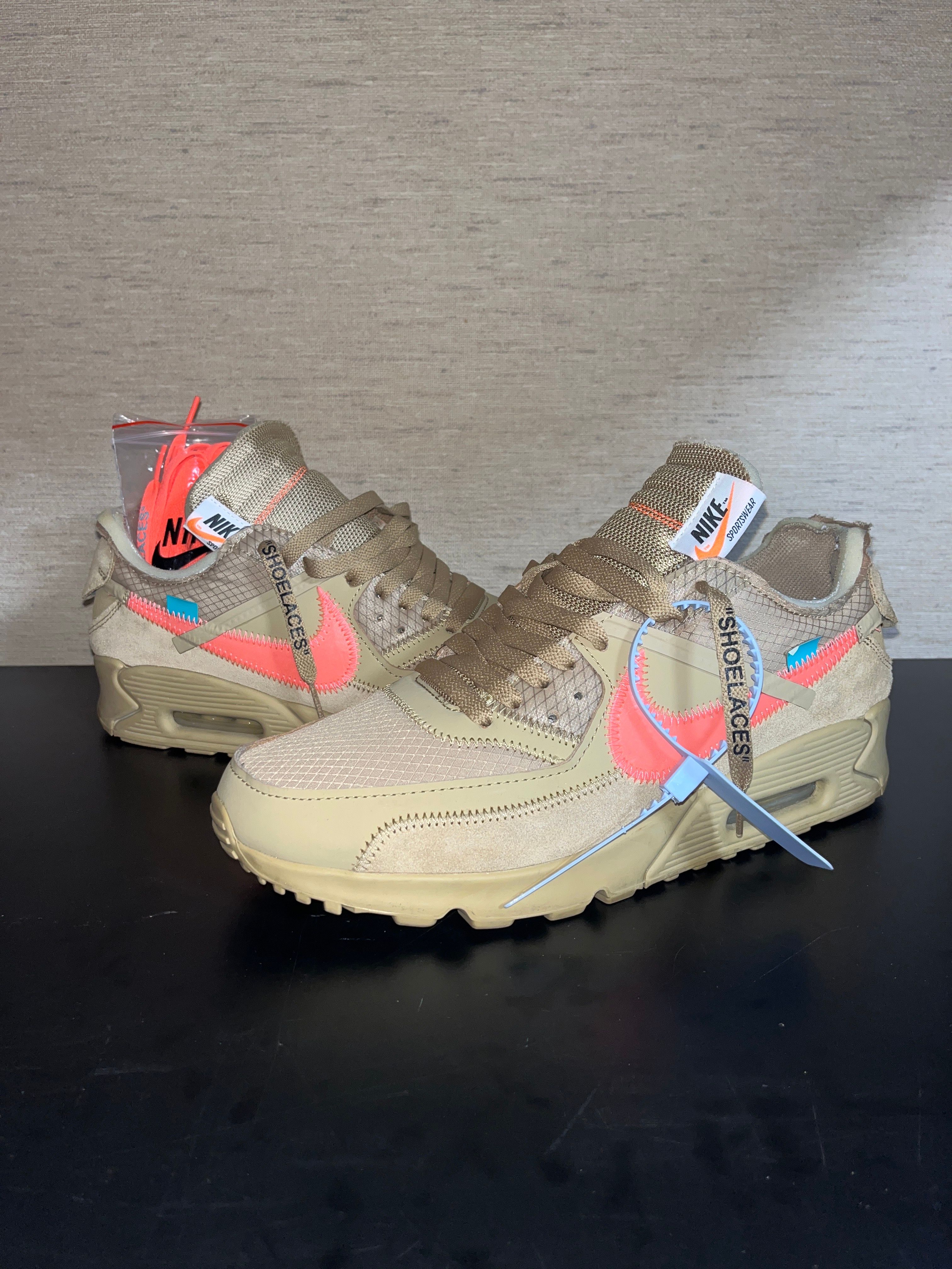 Off-White × Nike Air Max 90 "Desert Ore"