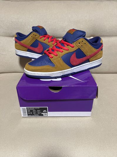 Nike SB Dunk Low Pro "Wheat and Purple"