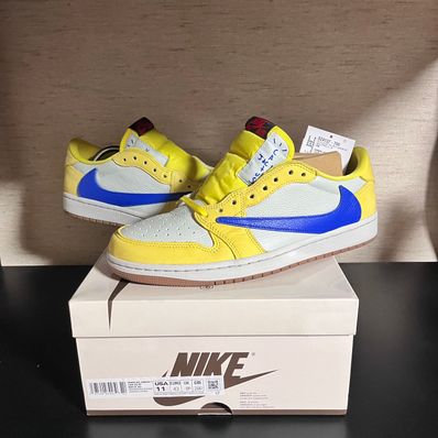 Travis Scott × Nike Women's Air Jordan 1 Retro Low OG "Canary"