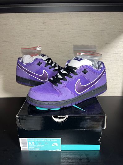 Concepts × Nike SB Dunk Low "Purple Lobster"
