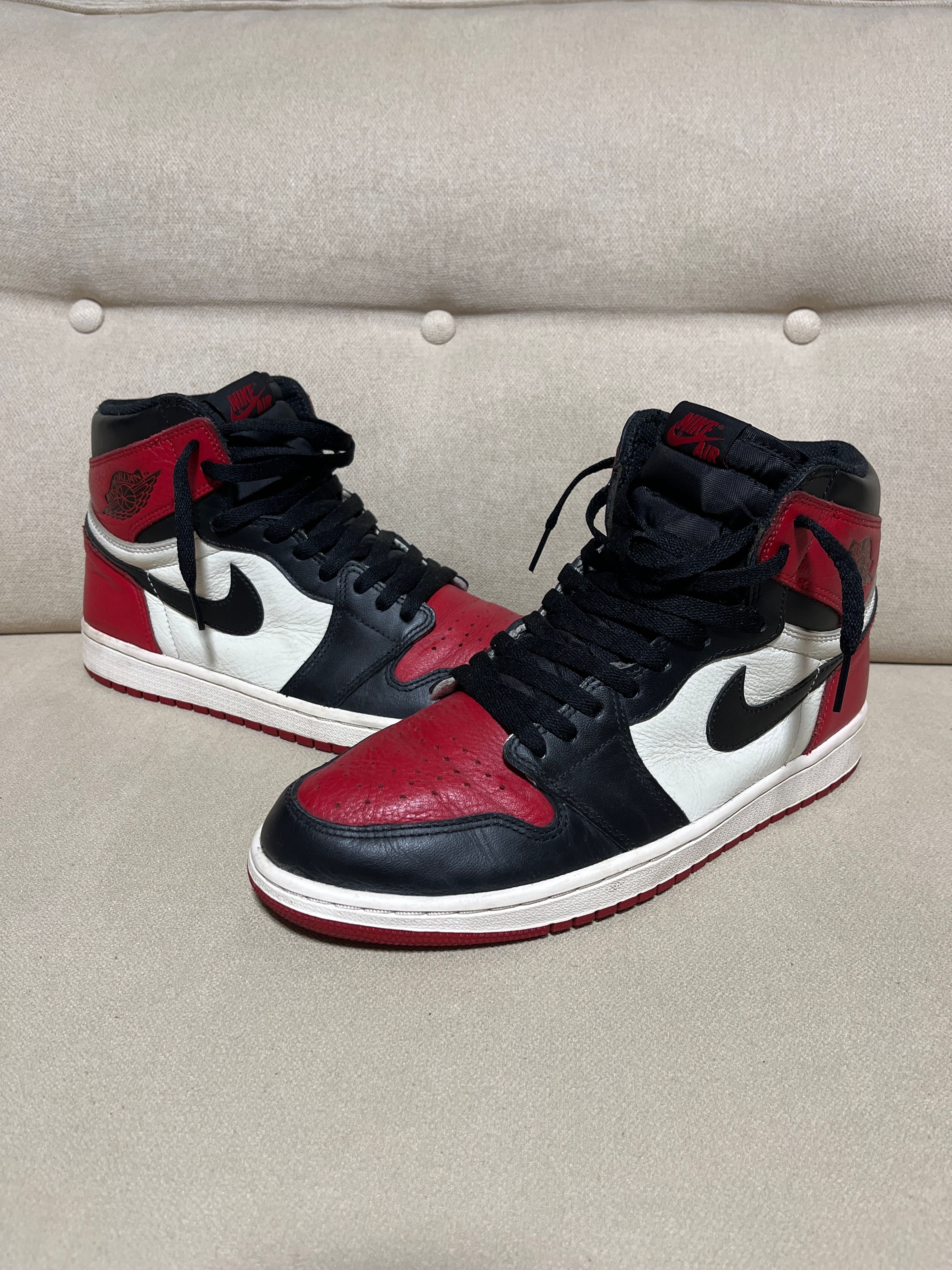 Nike Air Jordan 1 Retro High OG "Bred Toe"