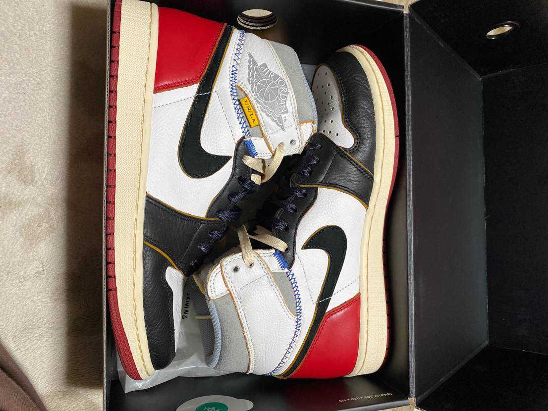 UNION × Nike Air Jordan 1 Retro High OG NRG "Varsity Red/Wolf Grey"