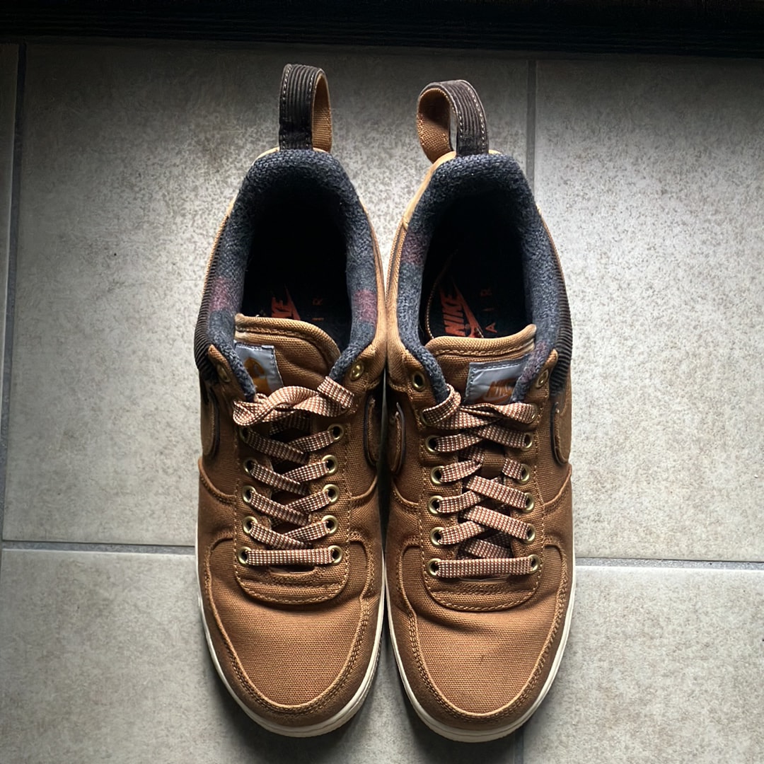 Carhartt WIP × Nike Air Force 1 Low "Ale Brown"