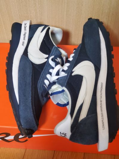 Fragment × sacai × Nike LD Waffle "Blackended Blue"