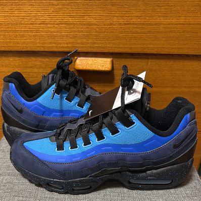 Stash × Nike Air Max 95 "Black and Harbor Blue" (2024)