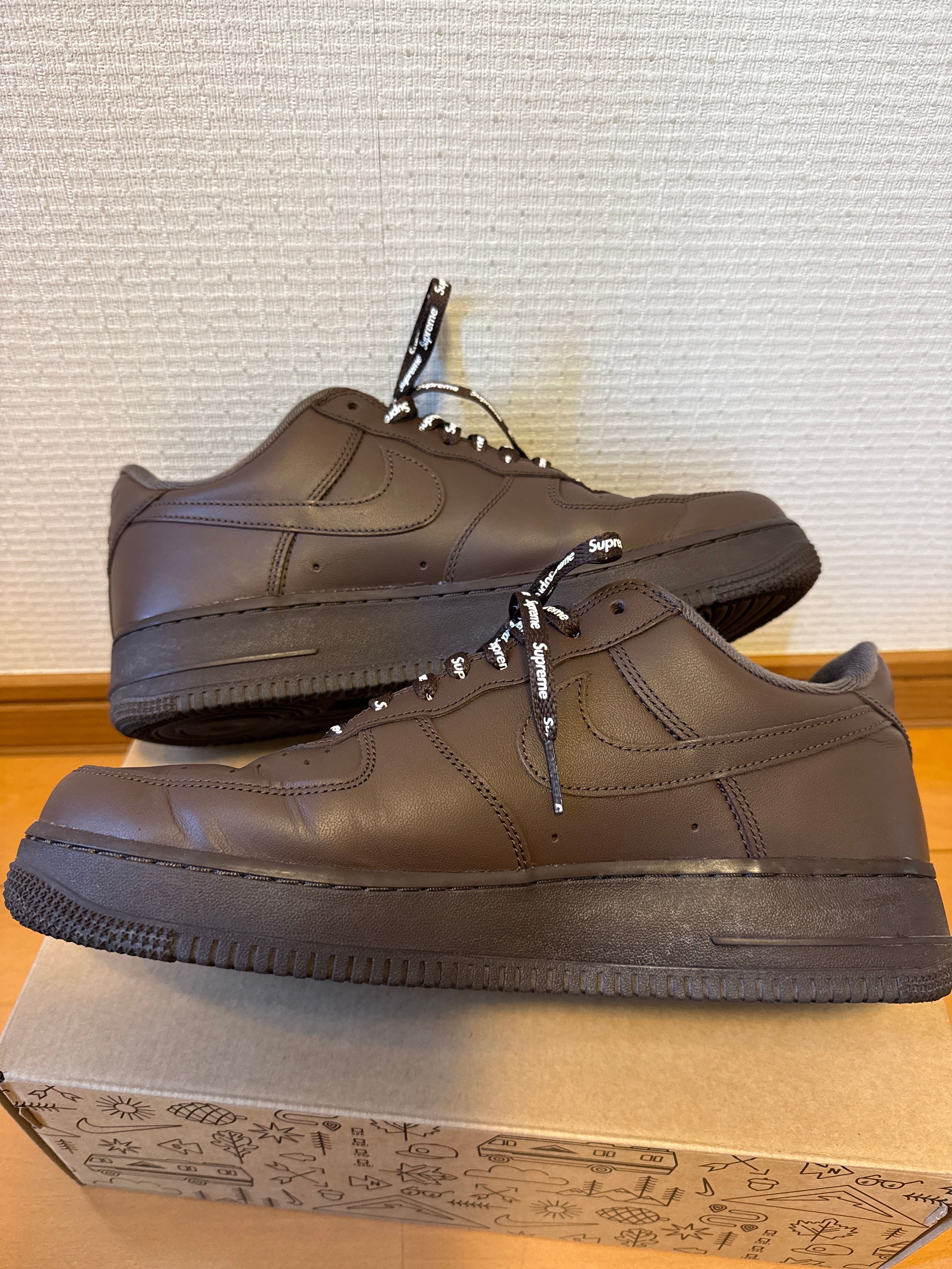 Supreme × Nike Air Force 1 Low "Baroque Brown"