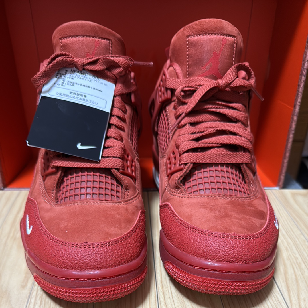 Nigel Sylvester × Nike Air Jordan 4 Retro OG "Brick By Brick"
