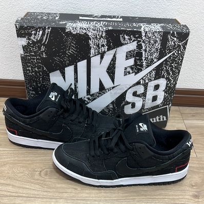 Wasted Youth × Nike SB Dunk Low "Black Denim"(Special Box) / VERDY