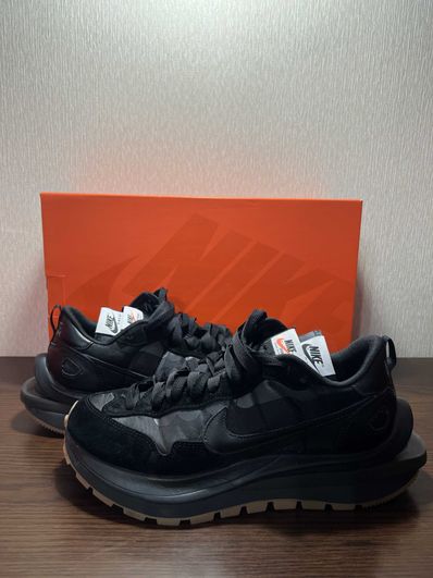 sacai × Nike VaporWaffle "Black Gum"