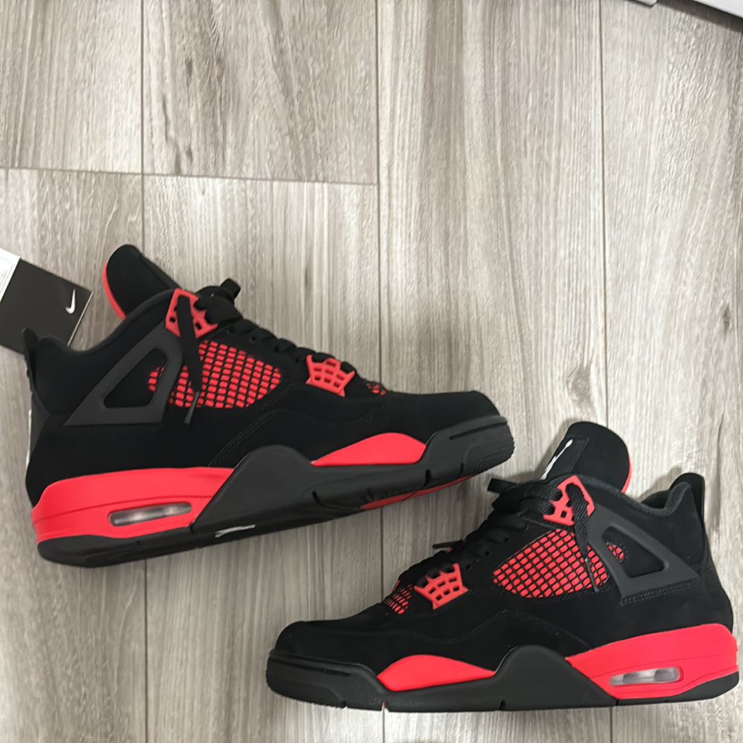 Nike Air Jordan 4 "Red Thunder/Crimson"