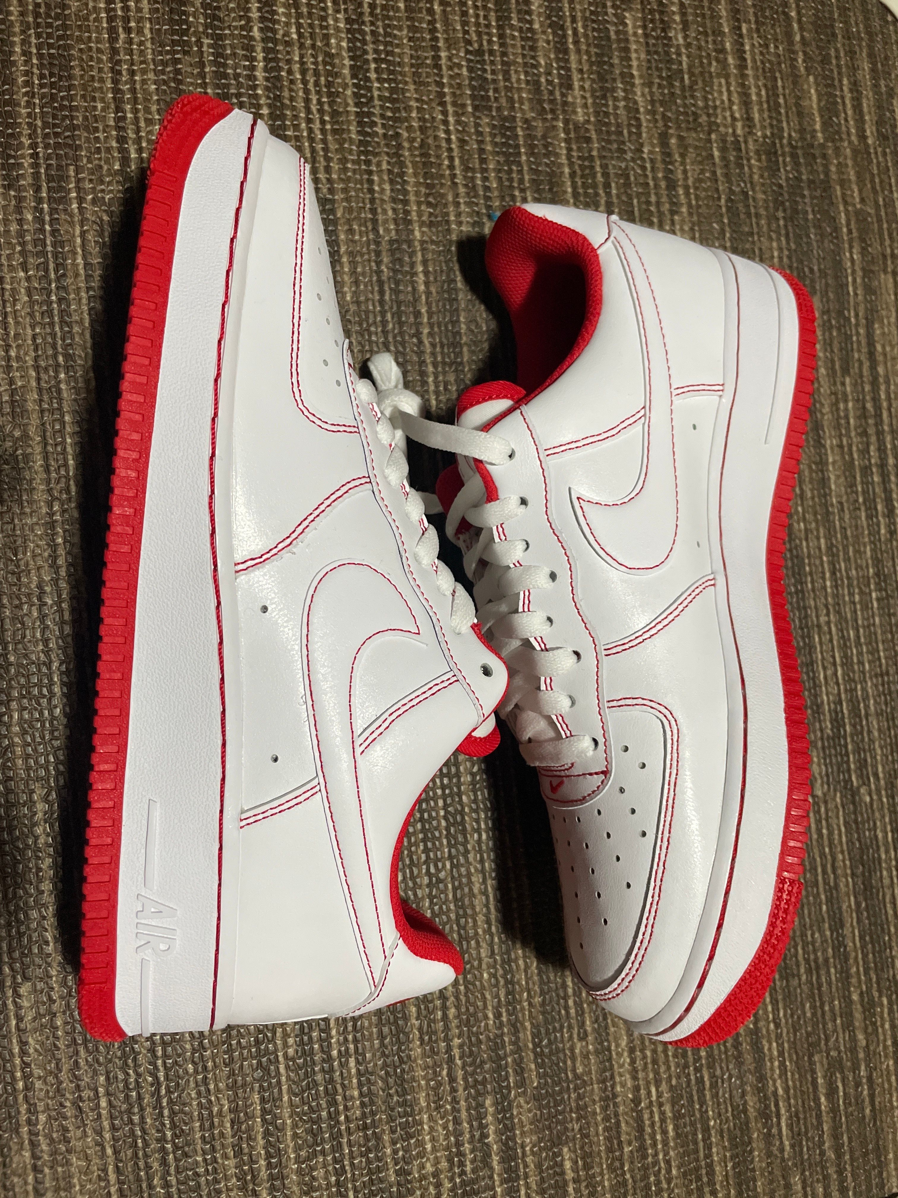 Nike Air Force 1 Low '07 Stitch "Radiant Red"