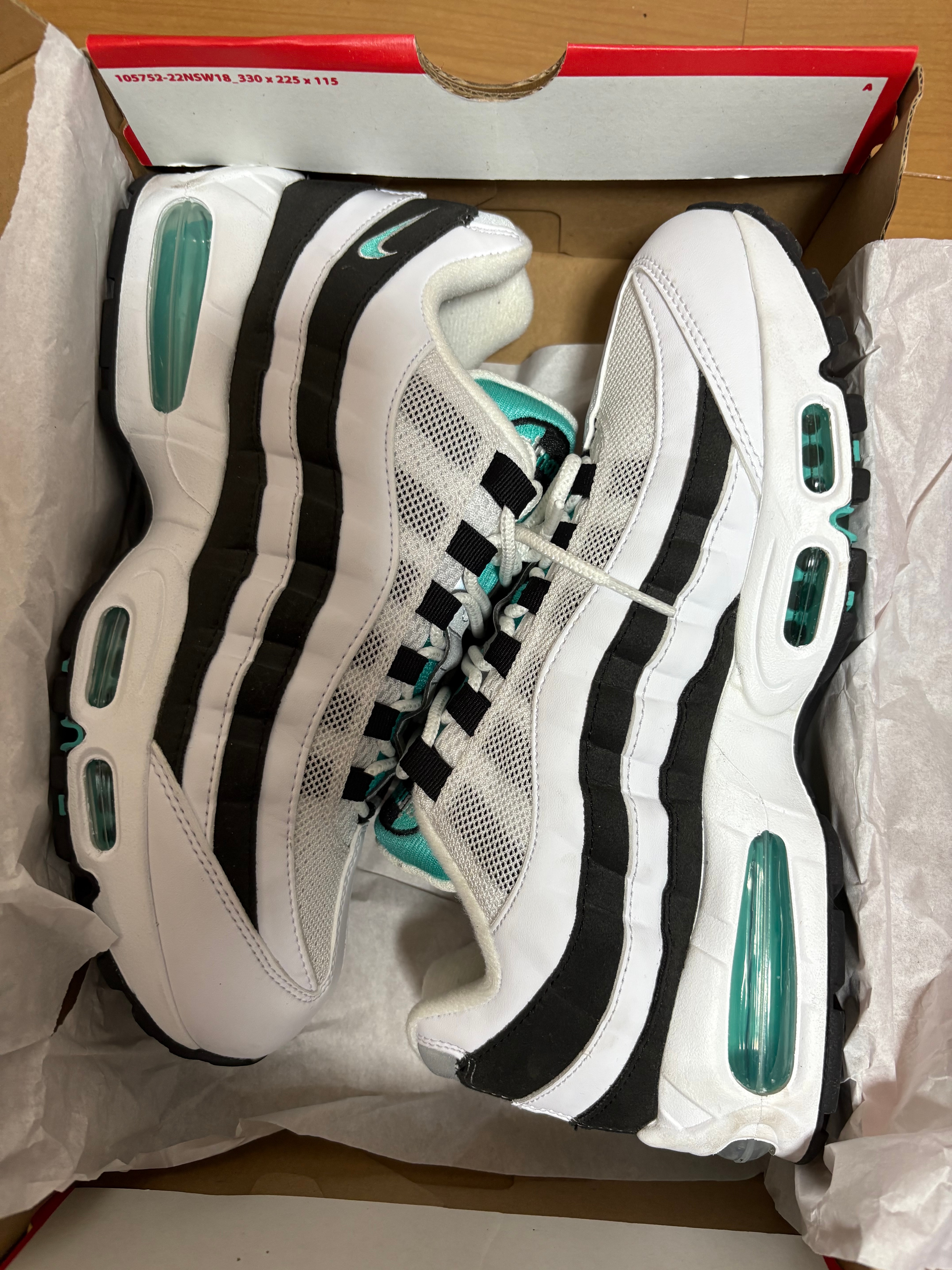 Nike Air Max 95 OG "White and Black"