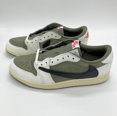 Travis Scott × Nike Air Jordan 1 Low OG SP "Reverse Olive"