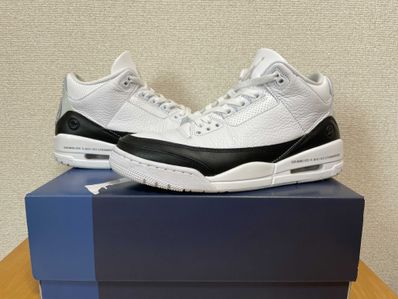 Fragment × Nike Air Jordan 3 "White/Black"