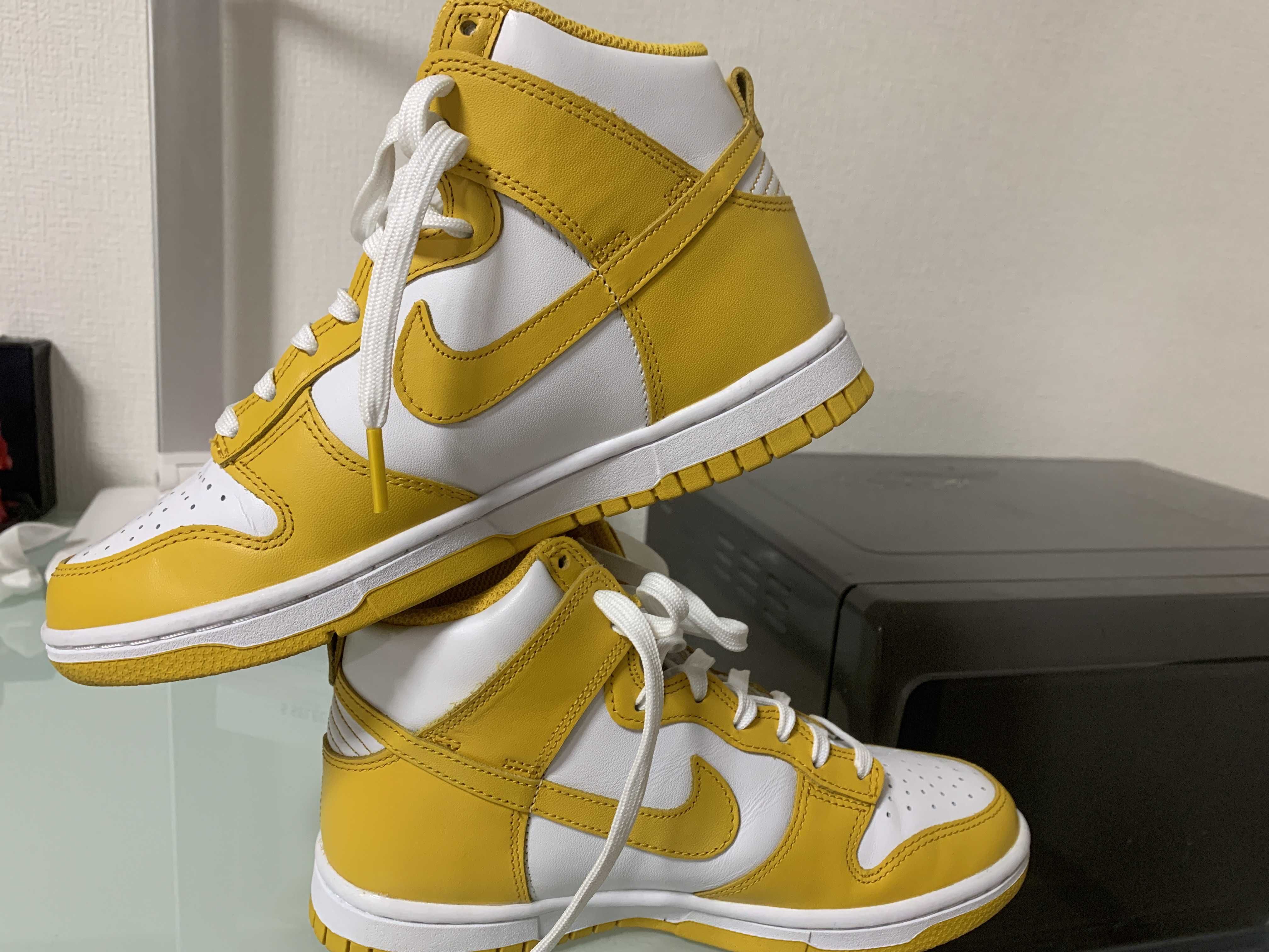 NIKE Women's DUNK HIGH "DARK SULFUR"