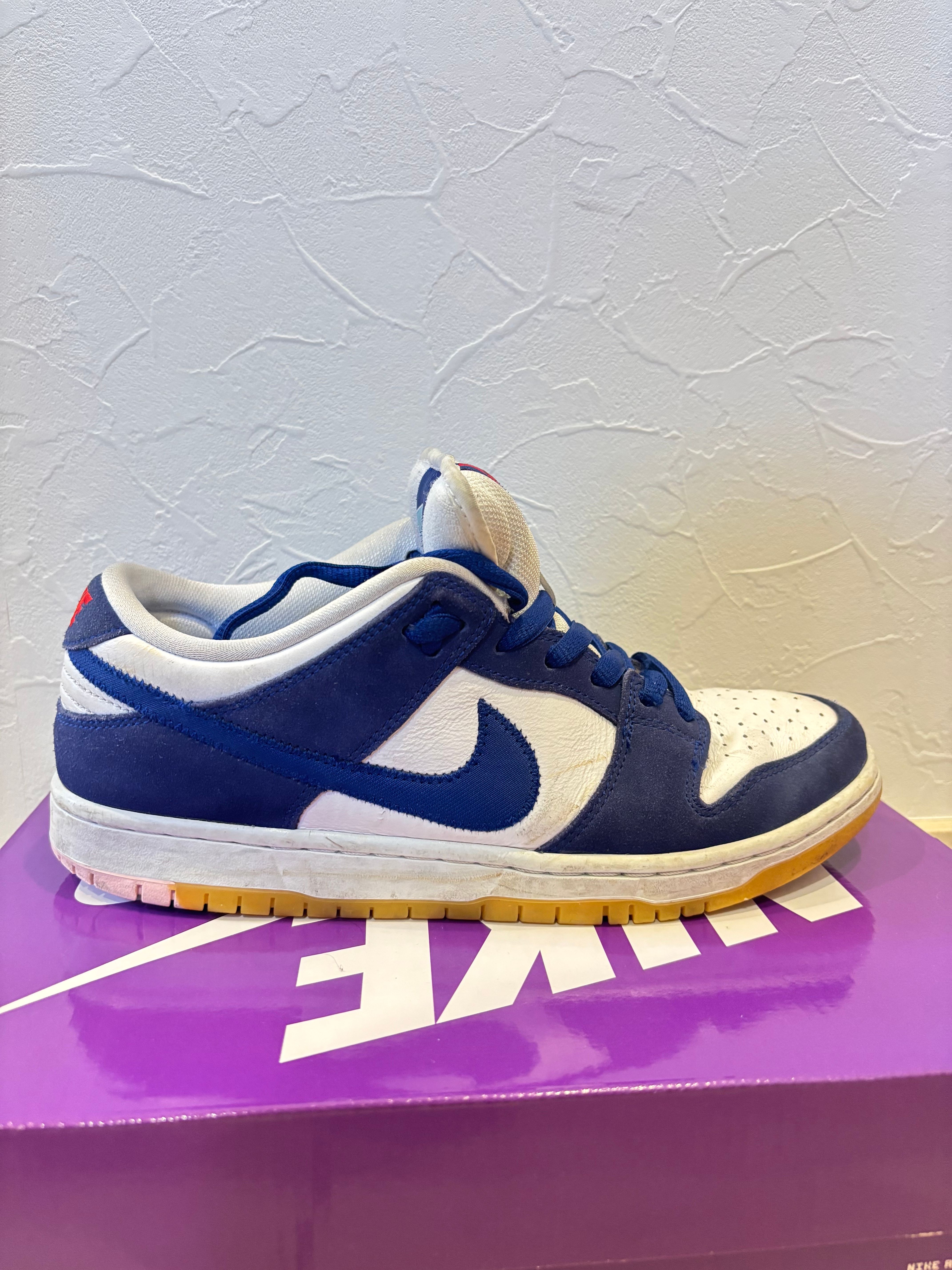 Nike SB Dunk Low "Los Angeles Dodgers/Deep Royal Blue"
