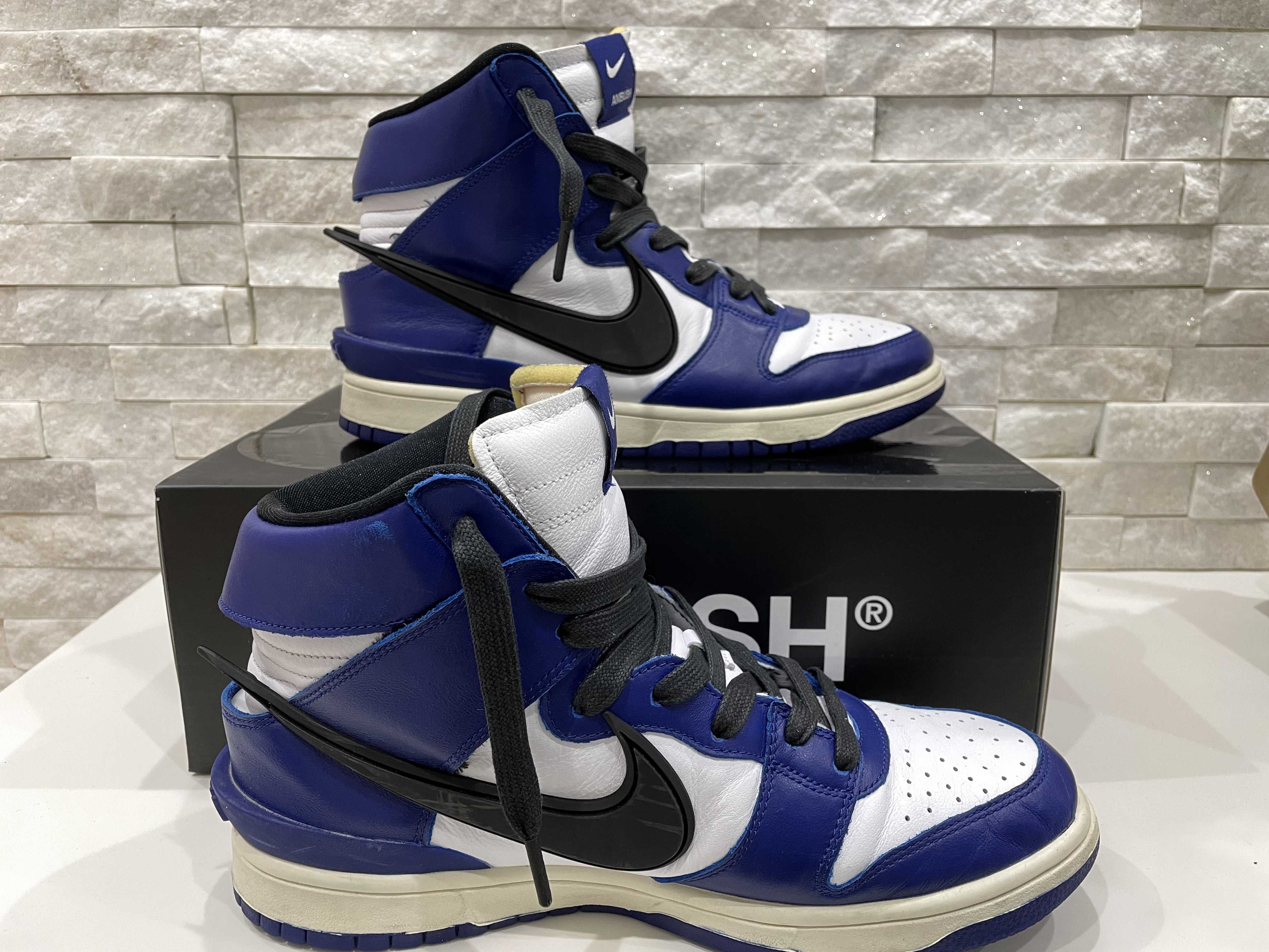 AMBUSH × NIKE DUNK HIGH "DEEP ROYAL"