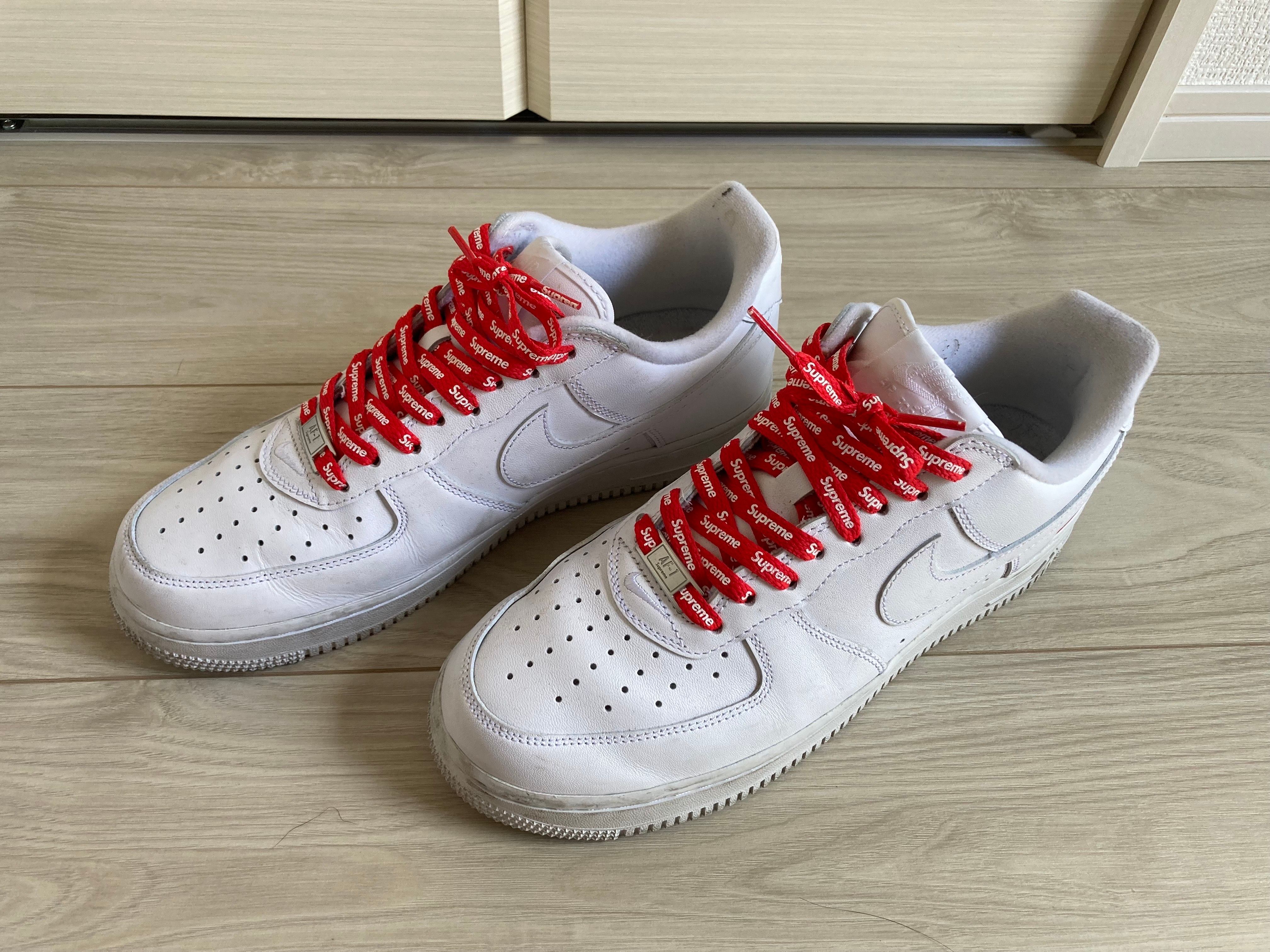 Supreme × Nike Air Force 1 Low "White"