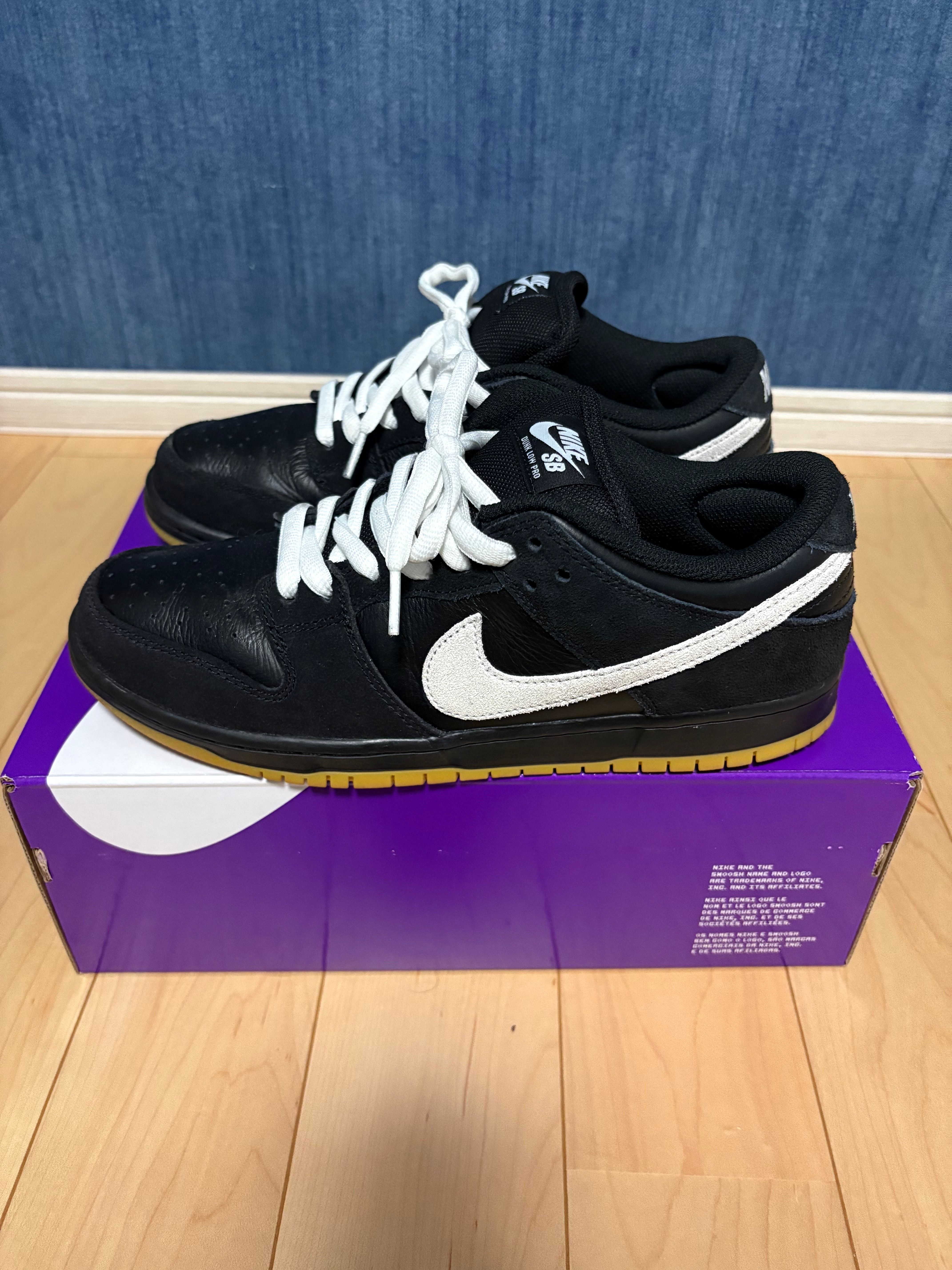 Nike SB Dunk Low Pro "Black/White"
