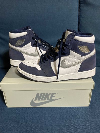 Nike Air Jordan 1 High OG CO.JP "White/Midnight Navy" (2020)(ブリーフケースなし)