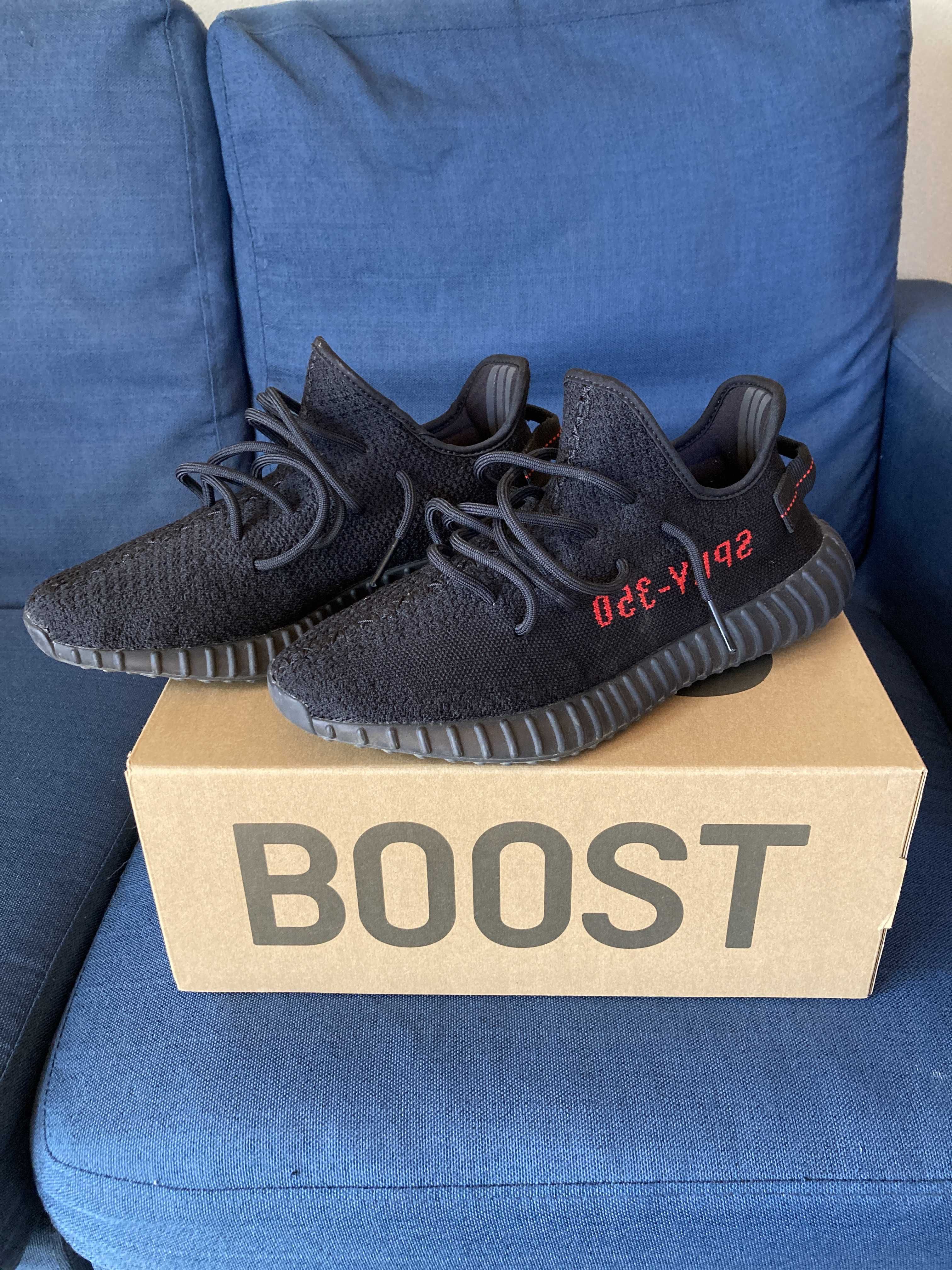 adidas YEEZY Boost 350 V2 "Core Black/Red" (2020)