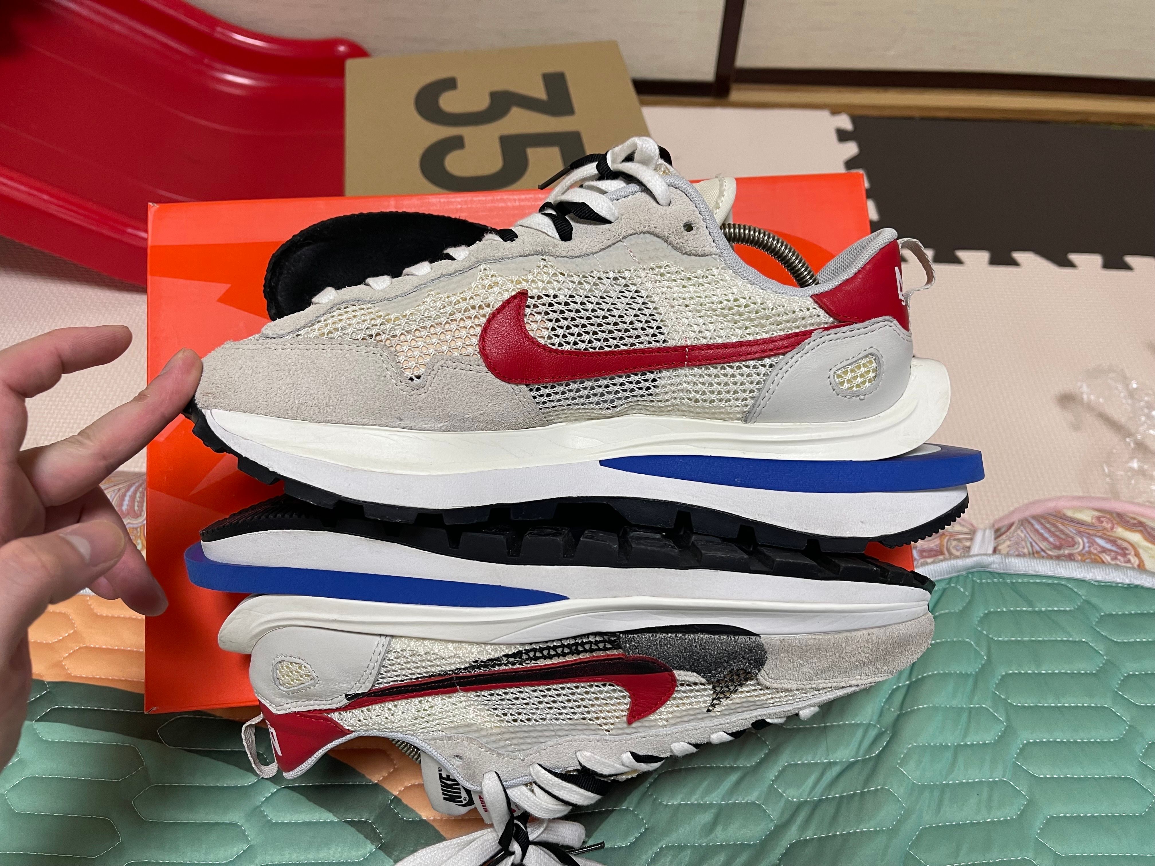 sacai × Nike Vapor Waffle "Royal Fuchsia"