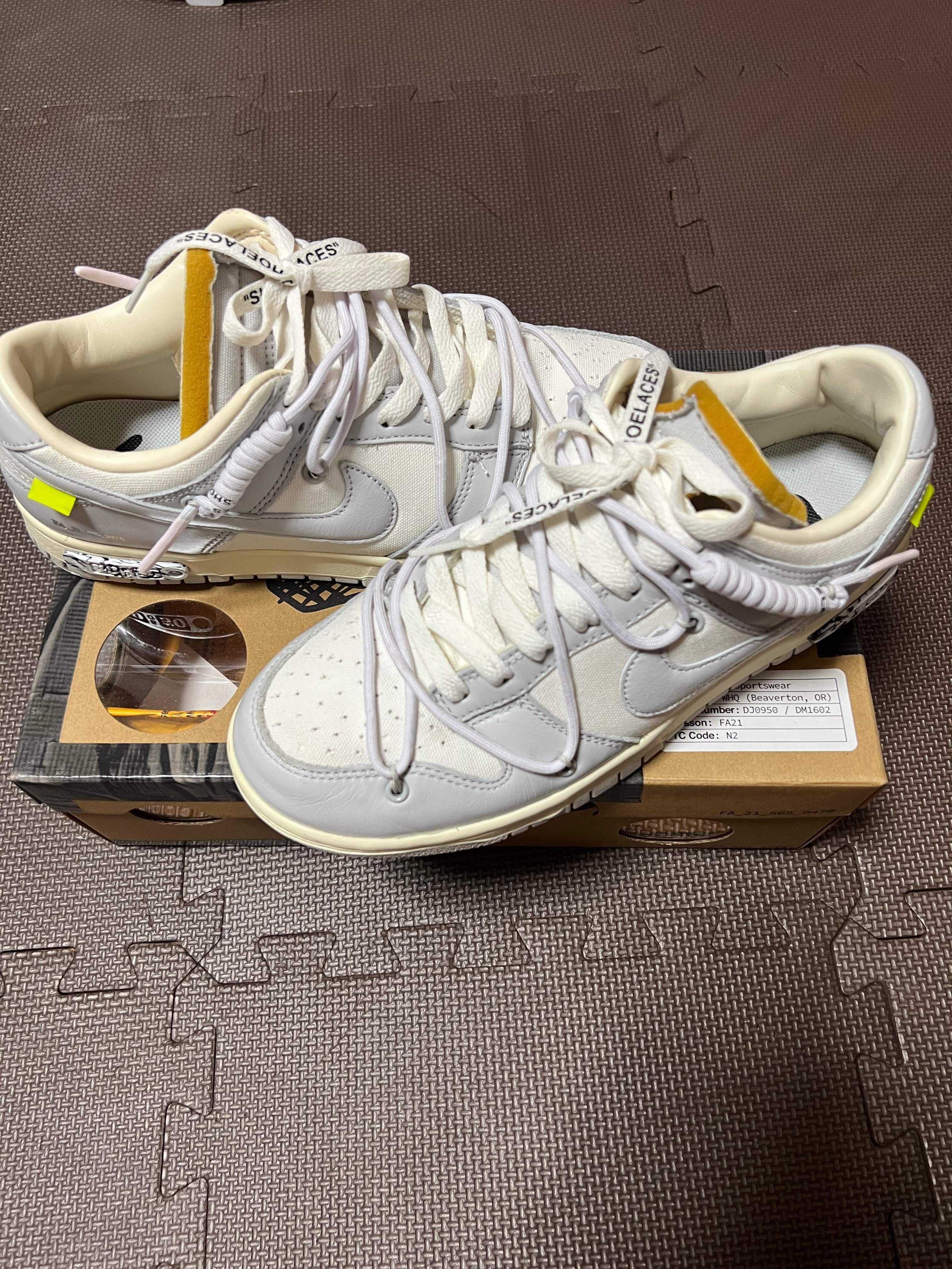 Off-White × Nike Dunk Low 1 of 50 "Lot.49"