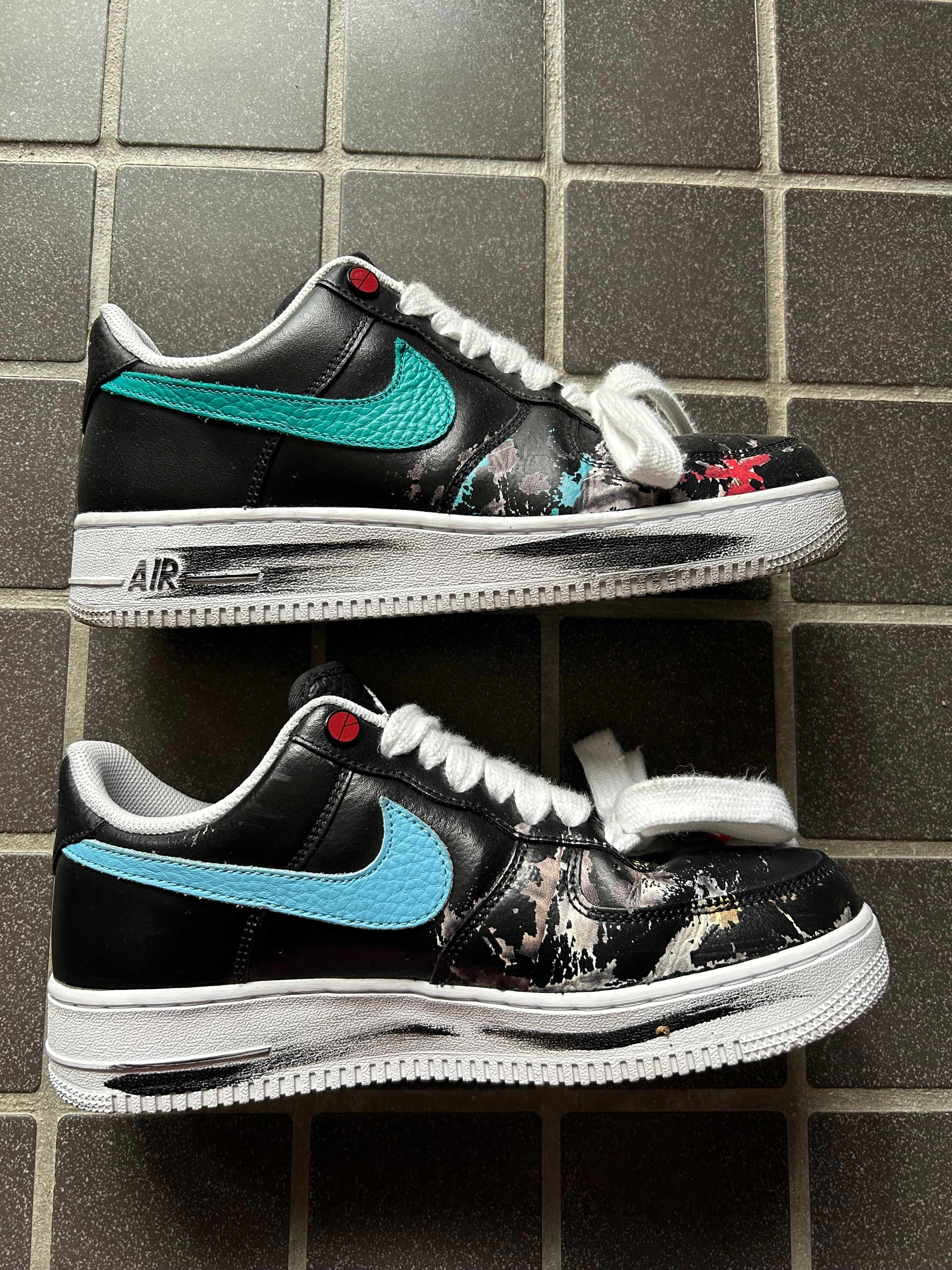 PEACEMINUSONE × Nike Air Force 1 Low '07 Para-Noise 3.0 "Black and Multi-Color" / G-DRAGON