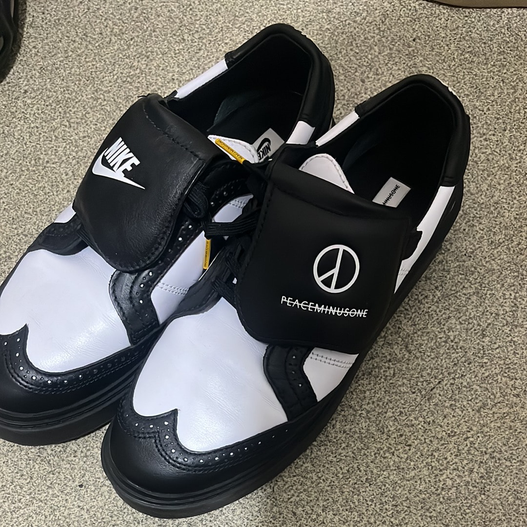 PEACEMINUSONE × Nike Kwondo 1 "Black and White" / G-DRAGON