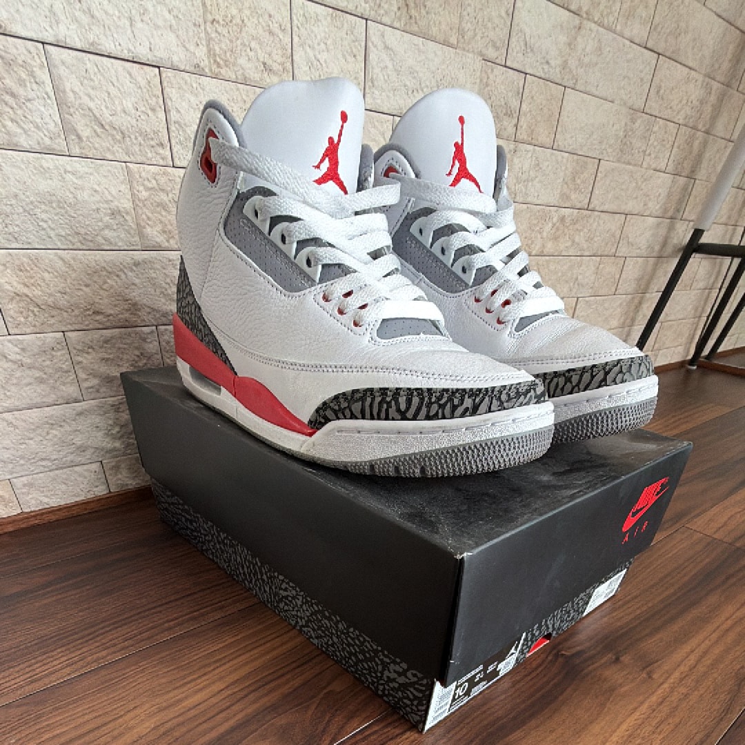 Nike Air Jordan 3 Retro OG "Fire Red" (2022)