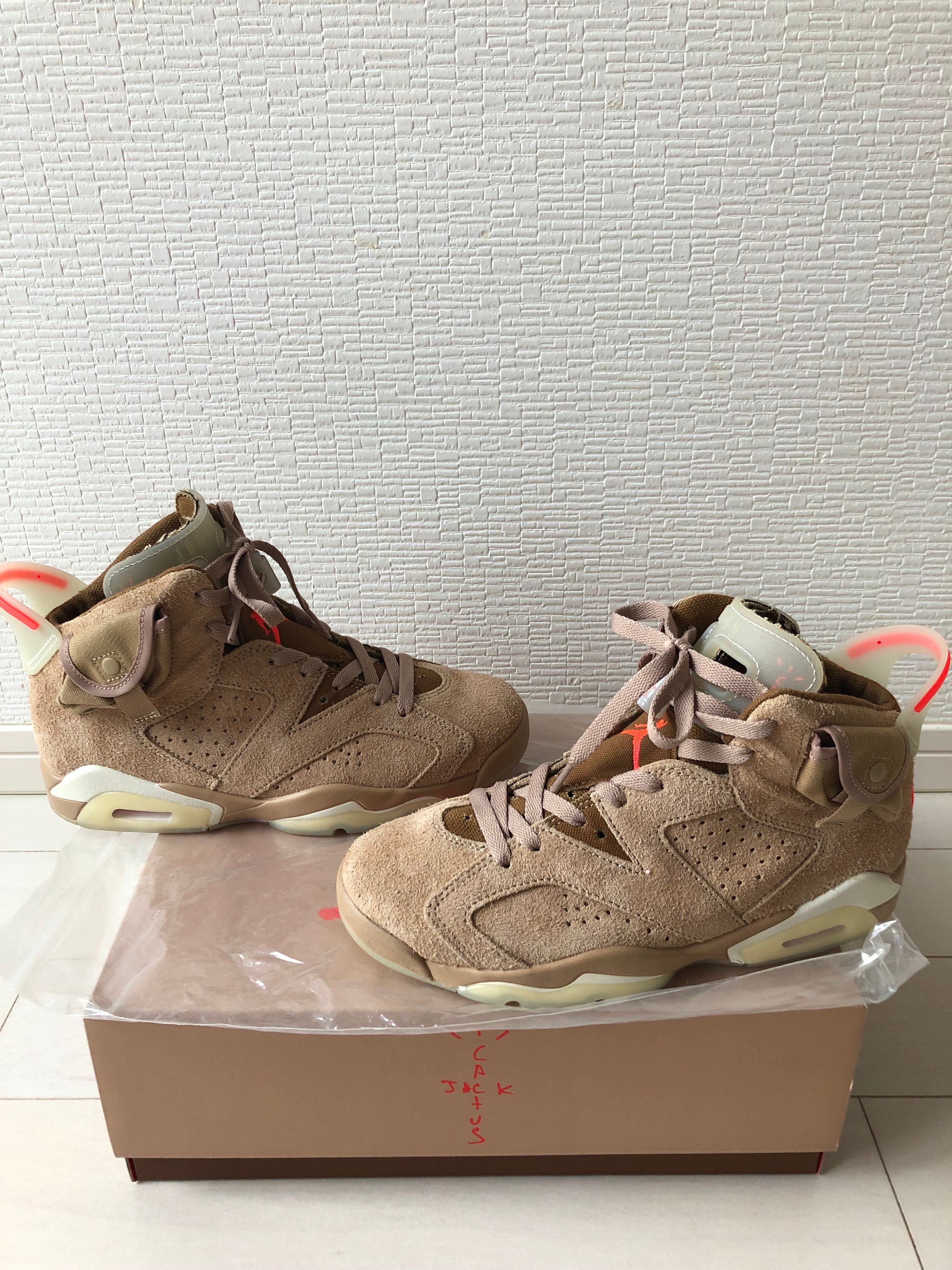 Travis Scott × Nike Air Jordan 6 "British Khaki"