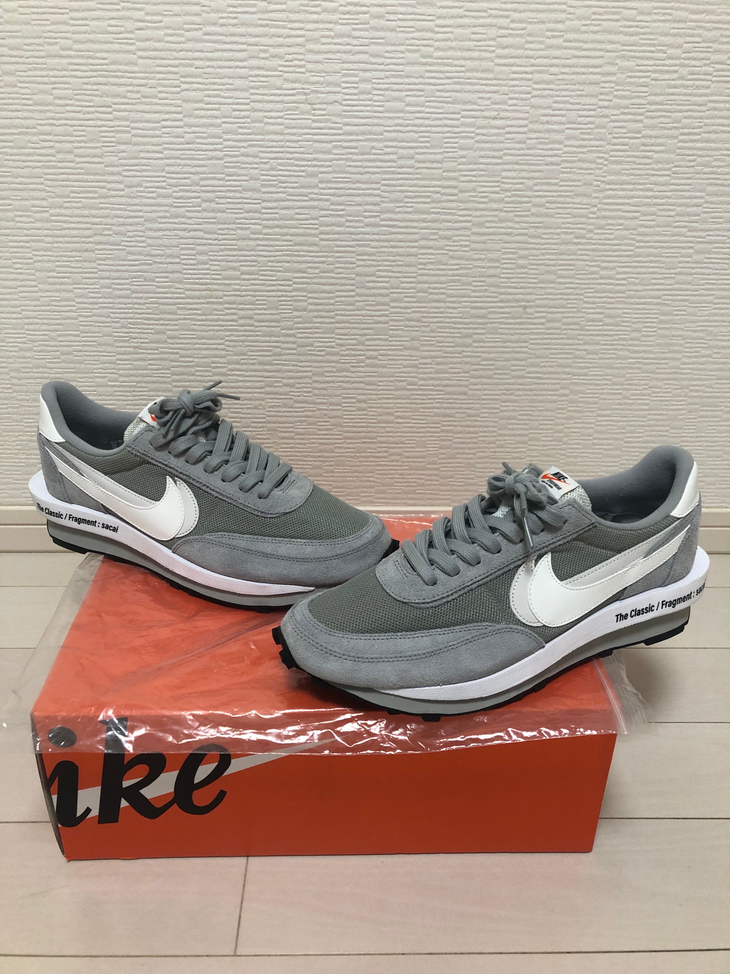 Fragment × sacai × Nike LD Waffle "Light Smoke Grey"
