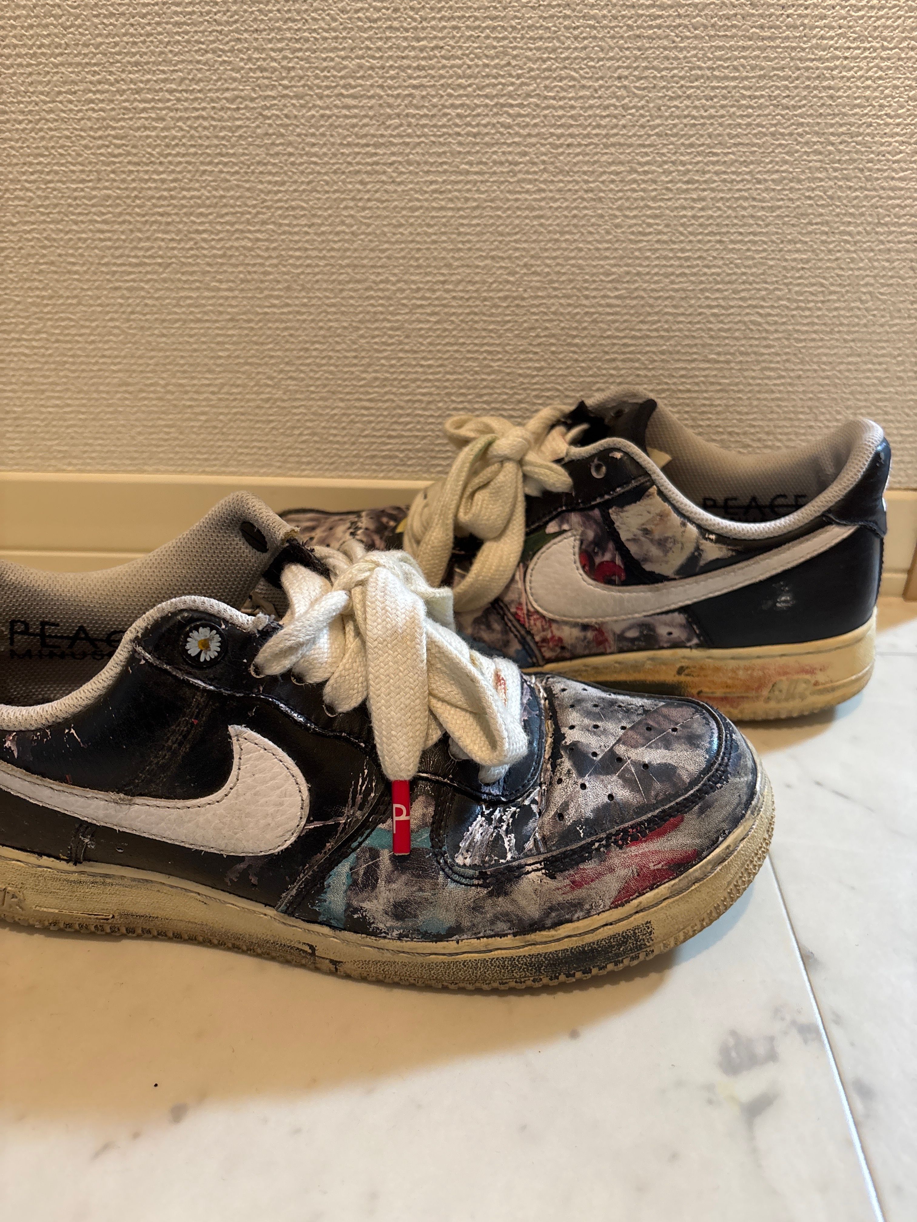 PEACEMINUSONE × Nike Air Force 1 Low Para Noise "Black" / G-DRAGON