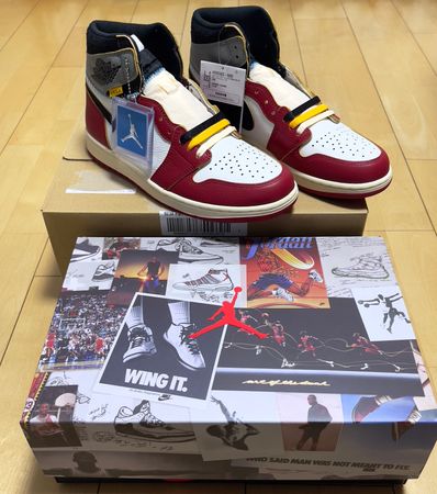 UNION × Nike Air Jordan 1 Retro High OG "Chicago/Shadow"