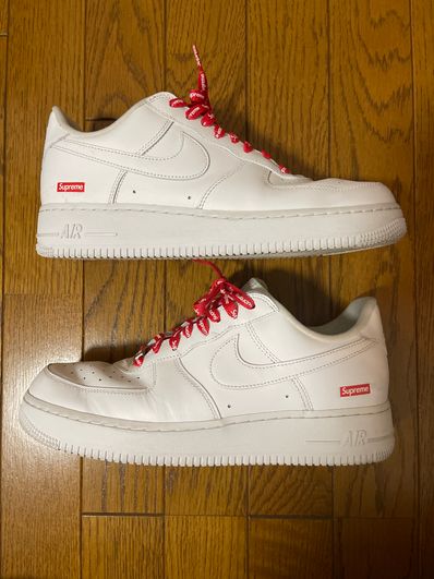 Supreme × Nike Air Force 1 Low "White"