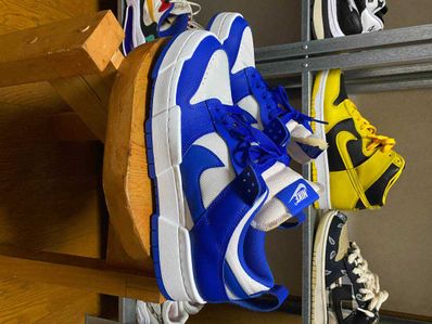 NIKE Women's DUNKED "WHITE/GAME ROYAL"