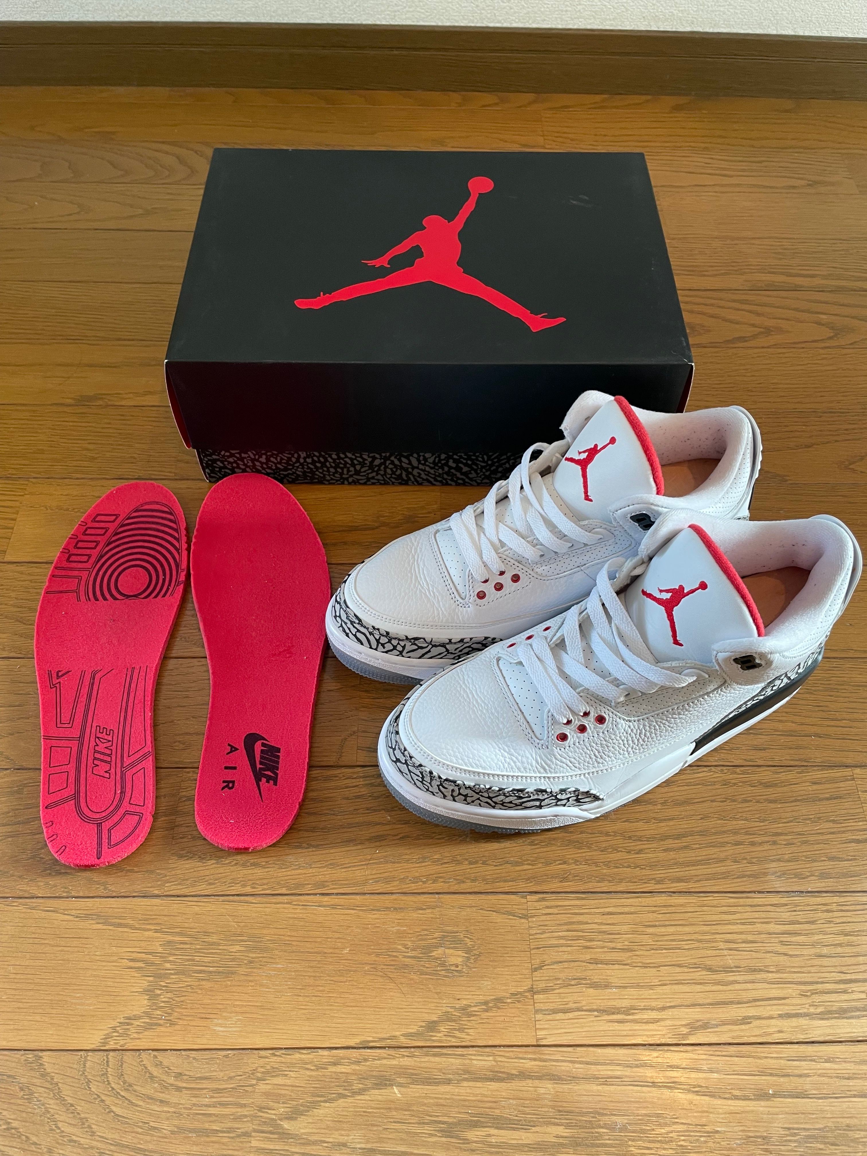 Nike Air Jordan 3 Retro "Free Throw Line White Cement"