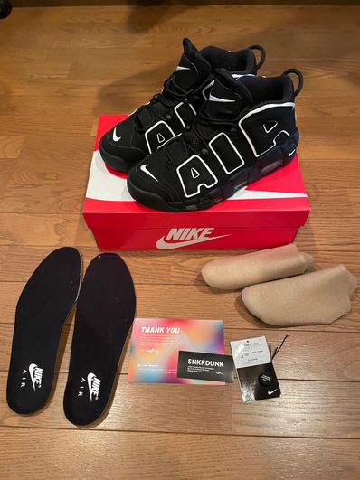 Nike Air More Uptempo "Black/White"(2020)