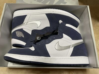 Nike Air Jordan 1 High OG CO.JP "White/Midnight Navy" (2020)(ブリーフケースなし)