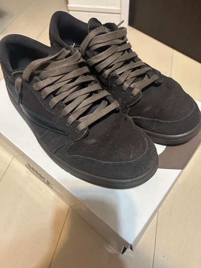 Travis Scott × Nike Air Jordan 1 Low OG SP "Velvet Brown and Dark Mocha"