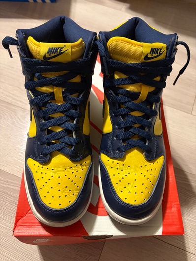 Nike Dunk High "Michigan"
