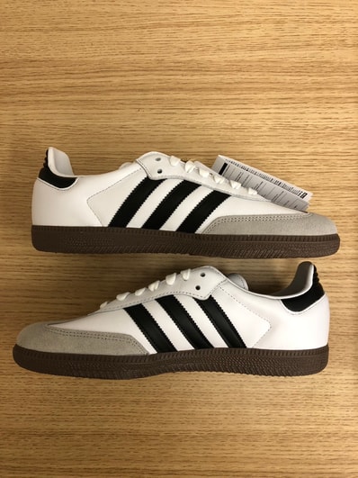 adidas Samba OG "Cloud White/Core Black/Clear Granite"