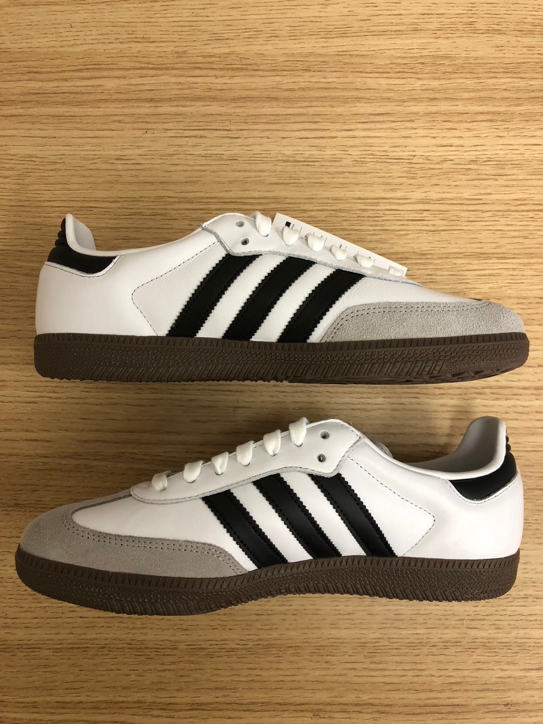 adidas Samba OG "Cloud White/Core Black/Clear Granite"