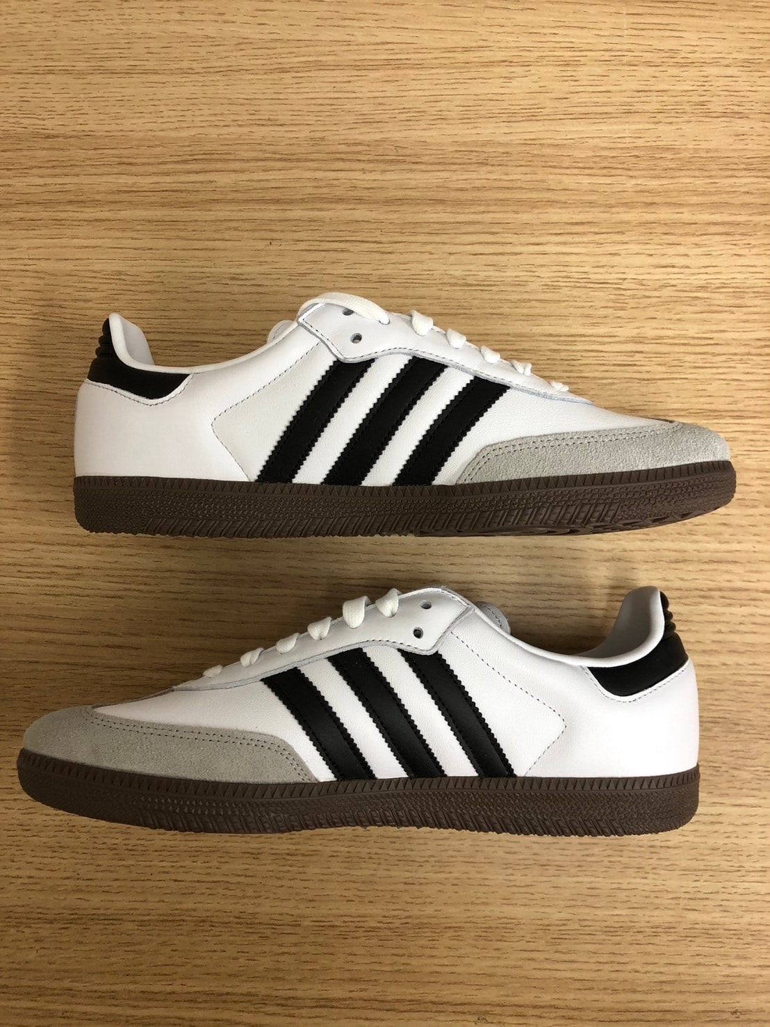adidas Samba OG "Cloud White/Core Black/Clear Granite"