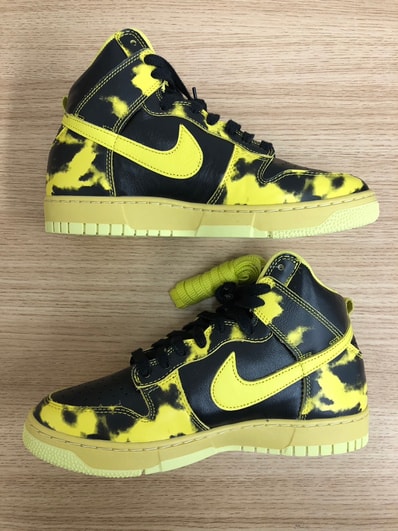 Nike Dunk High 1985 SP "Yellow Acid Wash"